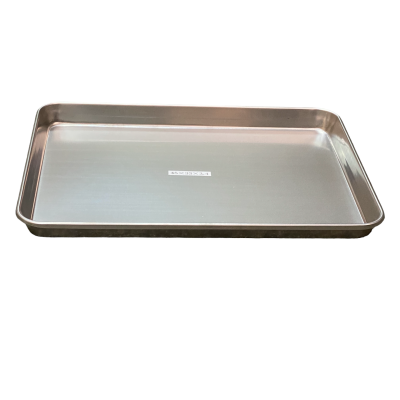 ЛУН-450 A rectangular tray made of stainless steel 450 x 330 x 34 mm
